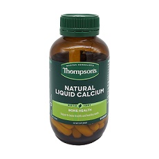톰슨 리퀴드 칼슘 60캡슐(흡수율 높은 액상칼슘) 1병