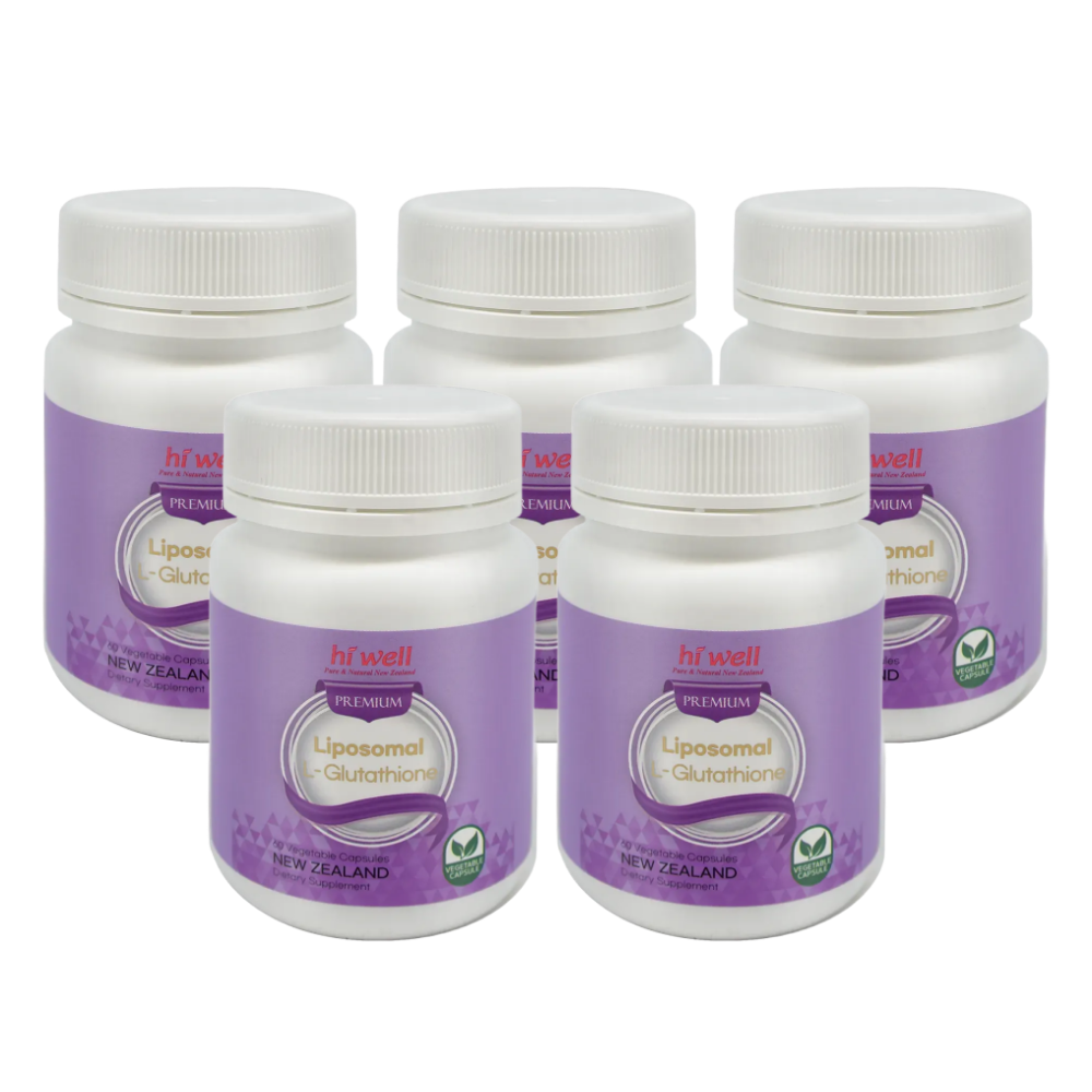 하이웰 프리미엄 리포좀 L-글루타치온 60베지캡슐 5통