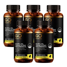 고헬씨 고 크릴오일 1500mg 원어데이 60캡슐 5통