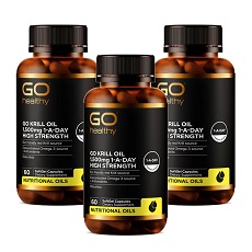 고헬씨 고 크릴오일 1500mg 원어데이 60캡슐 3통