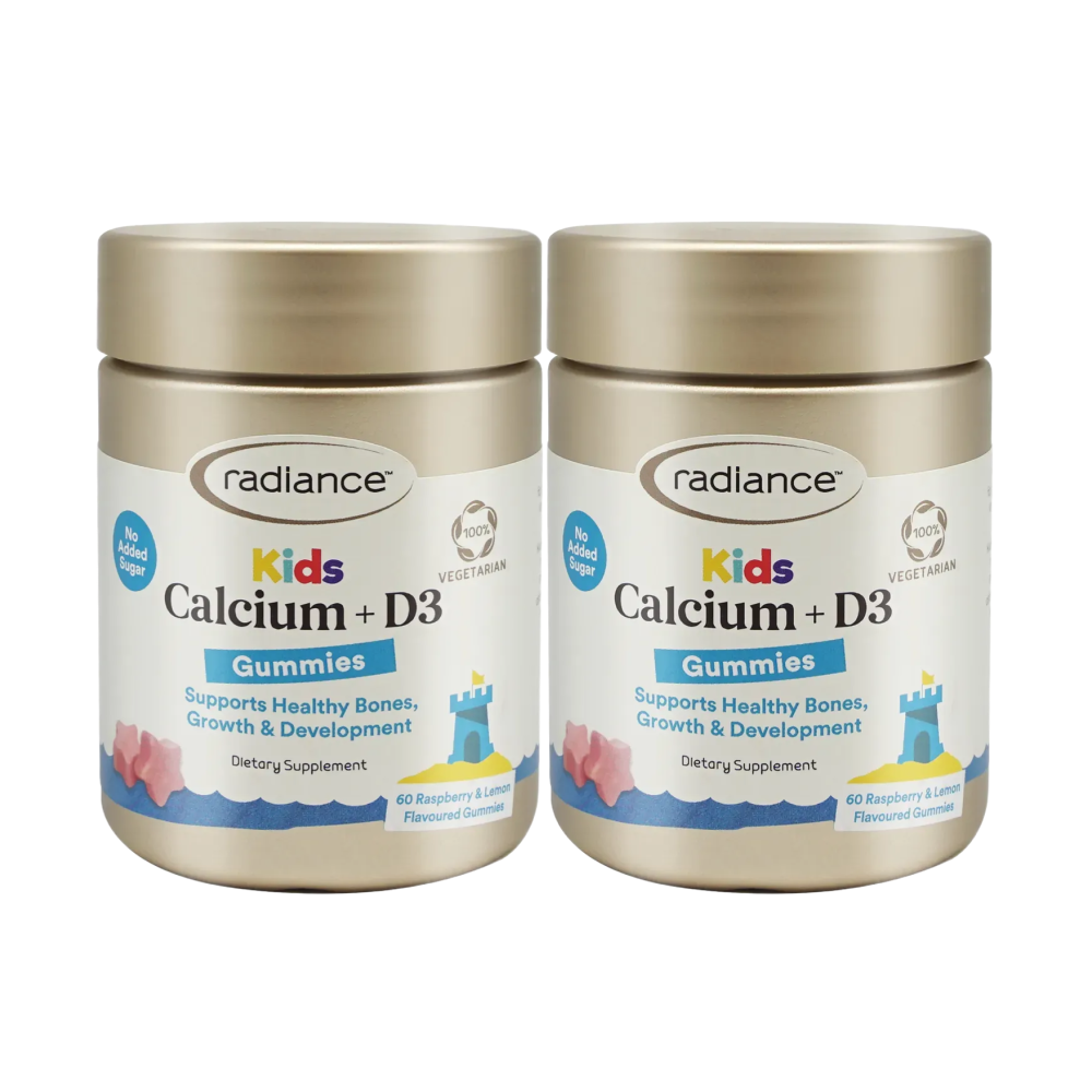 (오더베이스) 레디언스 키즈 칼슘+D3 60구미(어린이 칼슘) 2통