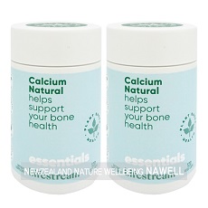 라이프스트림 해조칼슘 120캡슐 - 유기농 칼슘제 2통
