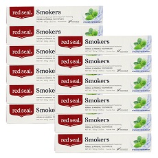 레드씰 흡연자용 치약 (Smokers) 100g 12개